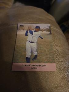 2008 Topps Curtis Granderson Detroit Tigers Card