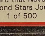 Joe DiMaggio 2014 PSA Bookend 01/500 Card