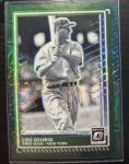 2025 Panini Donruss Lou Gehrig Green Scope Card
