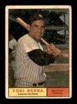 1961 Topps Yogi Berra Baseball Card #425