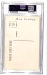 Bill Dickey Signed Autograph Postcard PSA/DNA