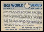 1970 Fleer World Series #18 Kenesaw Landis Card