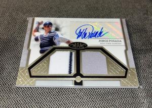 2024 Topps Tier One Jorge Posada Relic Auto