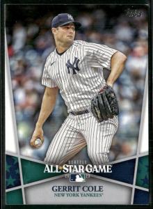 2023 Topps Gerrit Cole All-Star Card #18