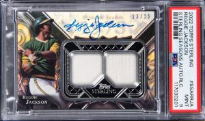 2022 Topps Sterling Reggie Jackson Autograph Relic