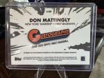 2025 Topps Finest Don Mattingly Auto 25/25