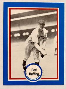 1976 Shakey’s Pizza Baseball RED RUFFING #105 Vintage HOF & Immortals