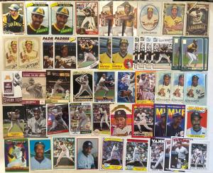 David Winfield Baseball Card Lot - 54 Cards