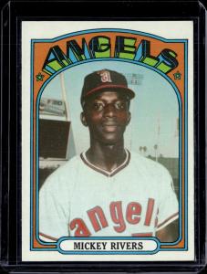 1972 Topps Mickey Rivers Rookie Card #272