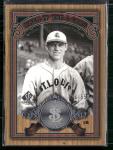 2006 SP Legendary Cuts George Sisler Silver Card