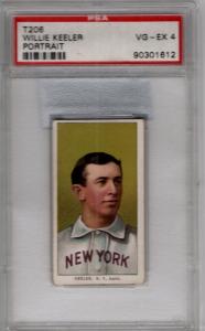 T206 Willie Keeler Piedmont 150 PSA 4 Card