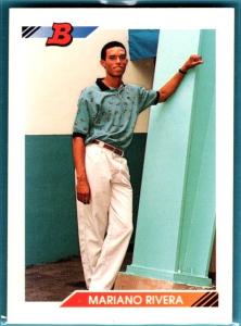 1992 Bowman Mariano Rivera Rookie Card #302