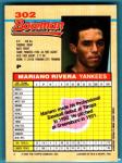 1992 Bowman Mariano Rivera Rookie Card #302