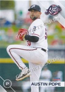 2024 Austin Pope RC Reno Aces Baseball Card