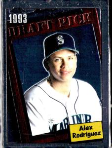 2005 Topps Chrome A-Rod #1 Throwback Card