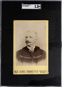 1888-89 N173 Cap Anson HOF Sports Card