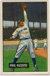1951 Bowman #26 Phil Rizzuto Yankees Card