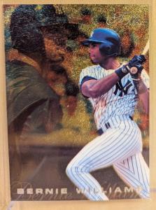 1996 Flair Gold Bernie Williams Yankees Rare Card