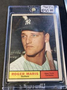 1961 Topps Roger Maris #2 Card – Sharp Vintage