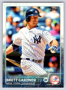 2015 Topps Series 1 Brett Gardner Card