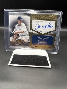 2025 Topps Tier One David Cone Auto #TSS-DC