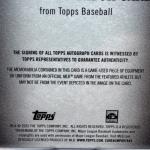 CC Sabathia 2025 Topps Black Patch Autograph /25