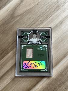 2005 Mark Teixeira Bat Auto Card 2/10