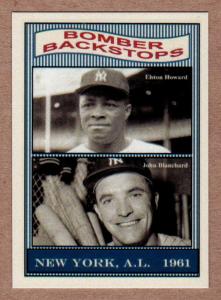 Elston Howard & Blanchard '61 Yankees Card