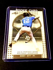 Bobby Witt Jr. 2018 Rookie Sports Card