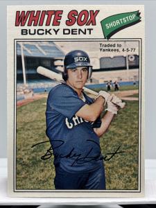1977 Topps Bucky Dent #122 Baseball Card