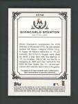 2013 Topps Museum Giancarlo Stanton Auto Card