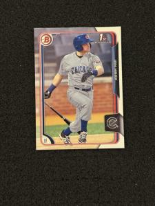 2015 Bowman Ian Happ Rookie Chicago Cubs Card