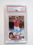 2023 Topps Chrome Bo Naylor Rookie Auto PSA 10