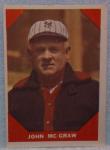 1960 Fleer John McGraw Baseball Greats Card