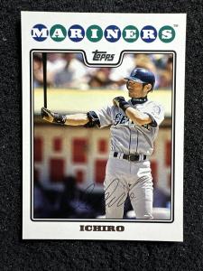 Ichiro #320 2008 Topps Baseball Card - Mariners