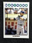 Ichiro #320 2008 Topps Baseball Card - Mariners