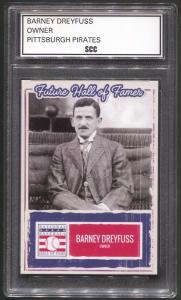 Barney Dreyfuss Pittsburgh Pirates Owner HOF Card