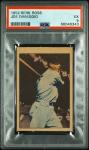 1952 Berk Ross Joe DiMaggio Baseball Card