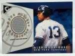 2005 Topps Gallery Alex Rodriguez Relic Card