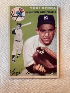 1954 Topps Yogi Berra Baseball Card #50