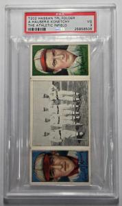 1912 T202 Hassan Folder Hauser/Konetchy PSA VG 3