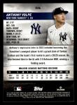 2024 Stadium Club Anthony Volpe #236 Yankees Card
