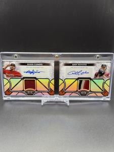 2025 Topps Tier One Clemens Pettitte Dual Auto Card