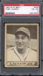 1940 Play Ball Baseball Card Tony Lazzeri PSA 4