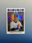 2008 Topps Chrome Brett Gardner Rookie Card