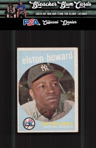1959 Topps Elston Howard Baseball Card