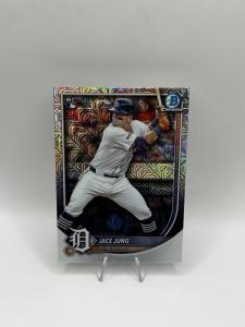 2025 Bowman Chrome Jace Jung Mojo Refractor Card