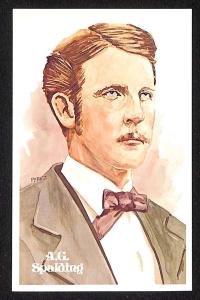 1980 Perez-Steele HOF Postcard #26 A.G. Spalding