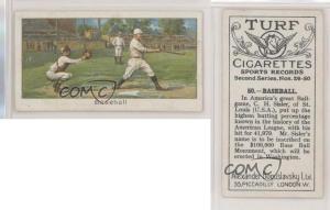 1925 Turf Sports Tobacco George Sisler Baseball Card