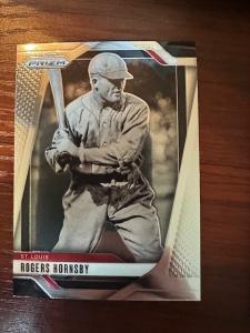 2025 Panini Prizm Rogers Hornsby Baseball Card